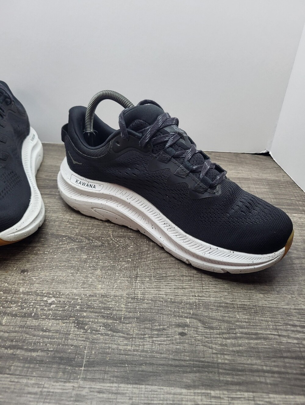 Hoka One One Kawana 2 Women's Size 8.5 B Running Shoes Black White - Picture 3 of 10